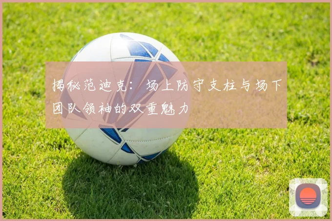 揭秘范迪克:场上防守支柱与场下团队领袖的双重魅力